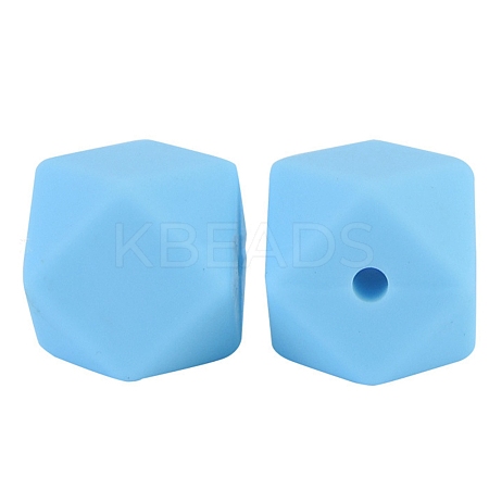 Octagon Food Grade Silicone Beads LS-PW-WG43860-10-1