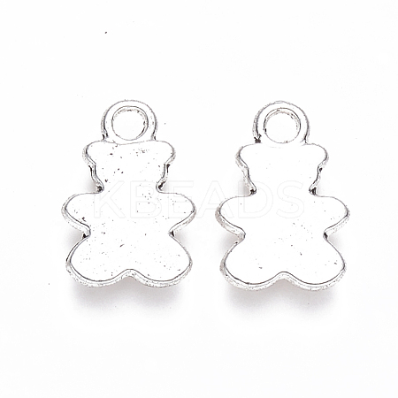 Tibetan Style Alloy Pendants X-TIBEP-S319-096AS-RS-1