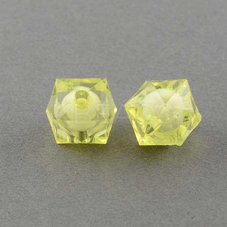 Transparent Acrylic Beads TACR-S112-10mm-03-1