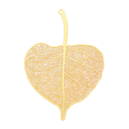 Brass Filigree Big Pendants KKC-T003-24G-1