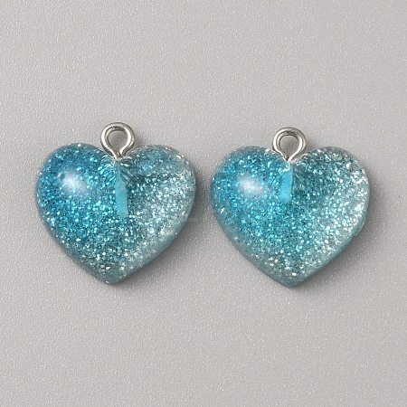 Transparent Resin Pendants LS-CRES-TAC0010-05C-1