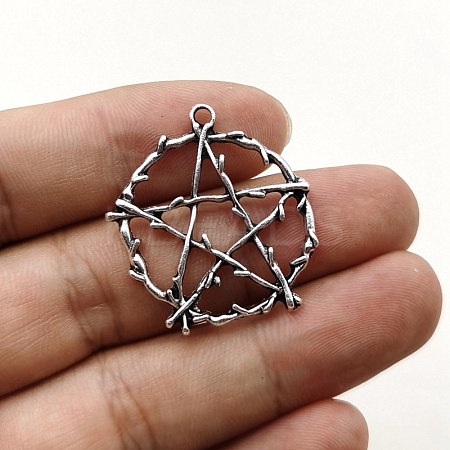 Tibetan Style Zinc Alloy Pendants PW-WGCDD2B-01-1