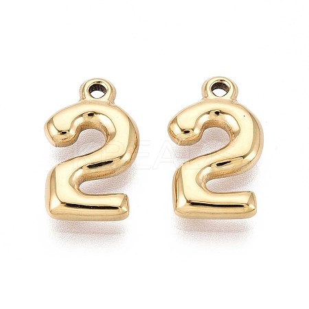 Ion Plating(IP) 304 Stainless Steel Pendants STAS-N109-261C-G-1