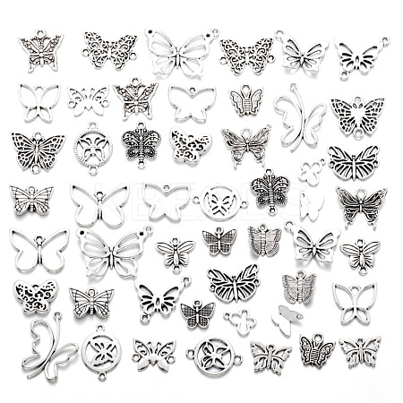 Alloy Pendants & Links Connector Charms Sets PW-WG0DFB9-07-1