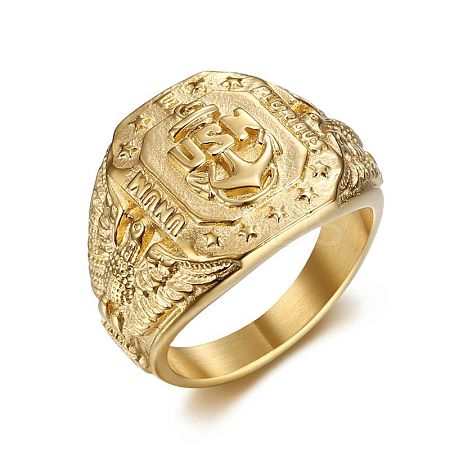 304 Stainless Steel Finger Rings for Men WG95800-03-1