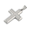 304 Stainless Steel Pendants STAS-G346-52P-2