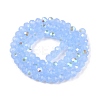 Electroplate Glass Beads Strands EGLA-A044-J6mm-L03-3