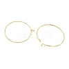 SHEGRACE Brass Hoop Earrings Findings XGR0005G-70G-2