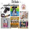 Iron on/Sew on Ethnic Style Embroidery Flower Polyester Lace Ribbons OCOR-WH0060-47C-6