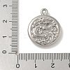 304 Stainless Steel Pendants STAS-Q334-38P-3