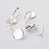 Brass Leverback Earring Findings LS-X-KK-H023-S-NR-2