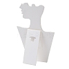 Cardboard Covered with Velvet Necklace & Earring Display Stands ODIS-Q041-04A-01-4