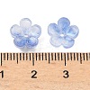 Dyed & Heated Glass Bead Caps GLAA-C042-01C-3