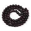 Dyed Natural Mashan Jade Round Beads Strands G-T139-6mm-67I-3