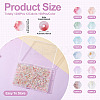 1200Pcs 12 Colors Frosted Glass Beads FGLA-TA0001-04-5