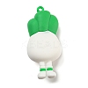 Cartoon PVC Plastic Big Pendants KY-D021-01D-2
