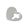 Non-Tarnish 201 Stainless Steel Charms STAS-C108-43P-2