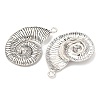 Tibetan Style Alloy Big Pendants FIND-Z099-06AS-2