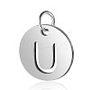 Non-Tarnish 304 Stainless Steel Charms A-STAS-S105-T514S-U-1
