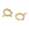 Brass Spring Ring Clasps KK-CBA1AE8-05D-G-2