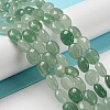 Natural Green Aventurine Beads Strands G-M420-D02-01-2