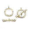 Alloy Toggle Clasps X-PALLOY-T075-92G-NR-2