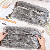 Polyester Imitation Fox Hair Boot Cover AJEW-WH20130-37B-3