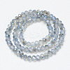 Electroplate Glass Beads Strands EGLA-A034-J6mm-I05-2
