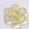 Transparent Acrylic Beads TACR-Q254-10mm-V-2