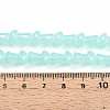 Baking Paint Glass Beads Strands DGLA-N007-01I-4