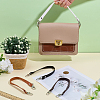 4Pcs 4 Colors Imitation Leather Bag Handles FIND-CL0001-43-3
