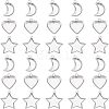 120Pcs 3 Styles 304 Stainless Steel Pendant Cabochon Settings STAS-UN0020-85P-6