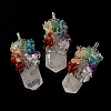 Gemstone Beads Pendants G-H249-05-2