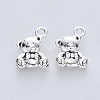 Tibetan Style Alloy Pendants TIBE-R316-046AS-RS-2