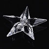 Transparent Acrylic Pendants X-TACR-T028-09A-3