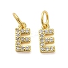 Brass Micro Pave Cubic Zirconia Pendants KK-M273-02G-E-1