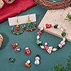14Pcs Glass Beads LAMP-TA0002-07-8