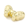 Rack Plating Alloy Beads PALLOY-R450-07G-2