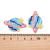 Space Planet Alloy Enamel Cabochons AL-CBA1A6F-07KCG-H-3
