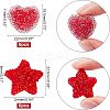 12Pcs 2 Style Resin Beads for Valentine's Day RESI-FH0001-26-4