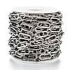 Tarnish Resistant Handmade 304 Stainless Steel Link Chains LS-CHS-M004-01P-3