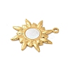 Ion Plating(IP) 304 Stainless Steel with Shell Pendans STAS-G351-19G-2