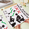 PVC Public Toilet Sign Stickers AJEW-WH20006-102A-3