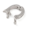 Anti-Tarnish Rhomdium Plated 925 Sterling Silver Pendant Bails LS-STER-NH0001-067B-P-2