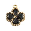 304 Stainless Steel Rhinestone Pendants STAS-E547-06D-G-1