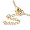 Brass Micro Pave Clear Cubic Zirconia Cable Chain Bowknot Pendant Necklaces for Women LS-NJEW-C054-02C-G-4