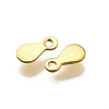 304 Stainless Steel Stamping Blank Tag Charms STAS-F311-04G-01-2