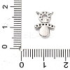 Brass Micro Pave Cubic Zirconia Pendants KK-L229-51P-3