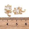 Brass with Cubic Zirconia Pendants KK-L270-08G-3