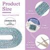 4.8 Yards Iron Rhinestone Cup Chains CH-TA0001-10D-4